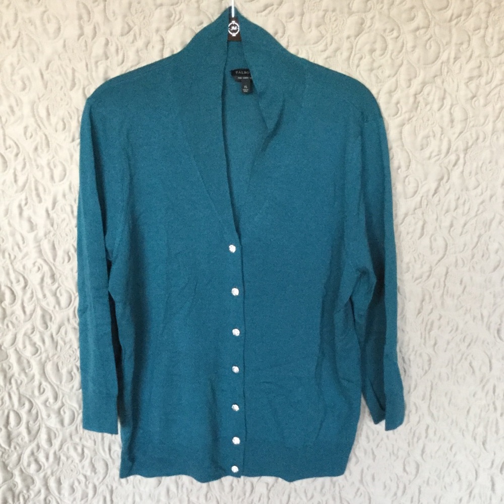 Talbots Merino Wool Cardigan